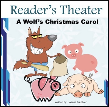 Preview of Christmas Play Reader's Theater: A Wolf's Christmas Carol