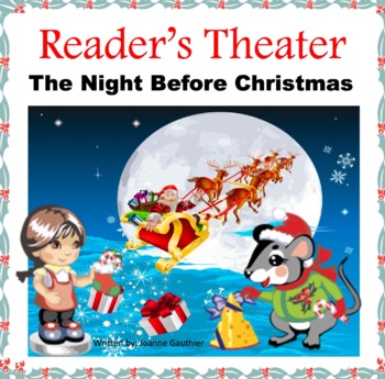 Preview of Christmas Play Reader's Theater: The Night Before Christmas