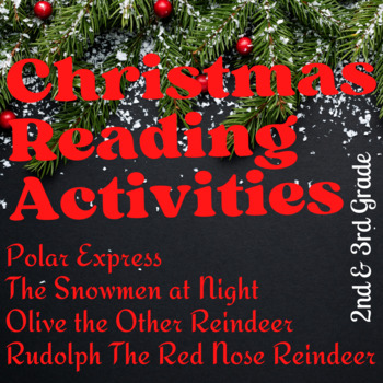 Preview of Christmas Reading Activities