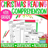 Christmas Reading Comprehension Activities | 4th Grade