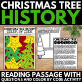 Christmas Reading Comprehension - Christmas Tree History U