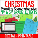 Christmas Reading Comprehension Passages - Digital Christm