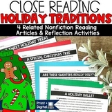 Christmas Reading Passages Holiday Tradition Ugly Sweater 