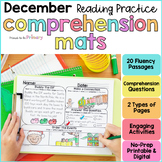 Christmas Reading Passages, Comprehension Questions & Acti