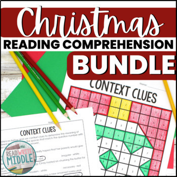 Preview of Christmas Reading Activities Comprehension Passages and Questions