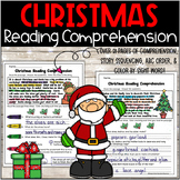 Christmas Reading Comprehension, Sequencing Stories and Ac