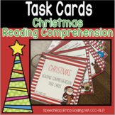 Christmas Reading Comprehension - Task Cards (Fiction & No