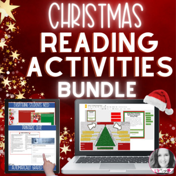 Preview of Christmas Reading Comprehension & Writing Activities Bundle