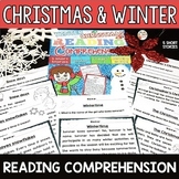 Christmas & Winter Reading Comprehension Passages with Que