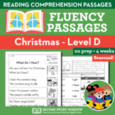 Christmas Reading Fluency Level D - Seasonal Early Reading