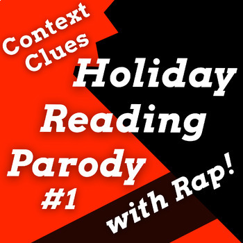 Preview of Christmas Reading Activity 4th and 5th Grade Context Clues Passage Questions