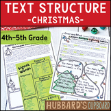 Christmas Reading Passages - Text Structure Graphic Organi