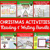 Christmas Reading & Writing Bundle for Middle School