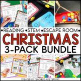 Christmas Reading and Escape Room Bundle