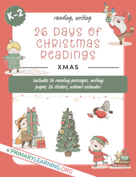 Christmas Readings - Advent Calendar by PrimaryLearning | TpT