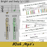 Recorder Christmas Sheet Music - We Wish You A Merry Christmas