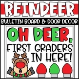 Christmas Reindeer Bulletin Board or Door Decoration