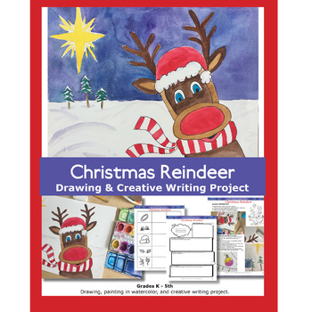 Step By Step How To Draw A Reindeer Worksheets Teaching