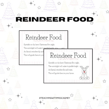 Preview of Christmas Reindeer Food