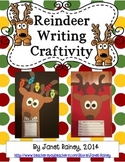 Christmas Reindeer Writing Craftivity