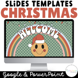 Christmas Retro Groovy Google Slides Templates