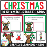 Christmas Rhyming Riddle Interactive Cards