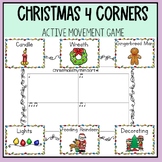 Christmas Rhythm 4 Corners Movement Rhythm Game