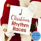 Christmas Rhythm Races Game {Half Note}