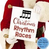 Christmas Rhythm Races Game {Sixteenth Notes}