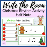 Christmas Rhythm Write the Room for Half Note Music Review