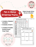 Christmas Roll-A-Story | PDF & Google Slides | Creative Wr