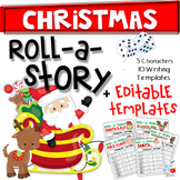 Christmas Roll A Story (Print & Editable)