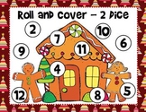 Christmas Roll and Cover Dice Game (4 games in 1)