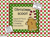 Christmas SCOOT - Drawing Conclusions, Cause/Effect, & Mak