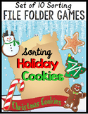 Christmas File Folder Activities SORTING BUNDLE for Specia