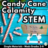 Christmas STEM Activity - Candy Cane Calamity STEM Challenge 