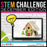 Christmas STEM Activity | Design a Gingerbread House STEM 