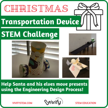 Preview of Christmas STEM Activity: Santa's Transportation Device