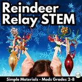 Christmas STEM Challenge Activity - Reindeer Relay