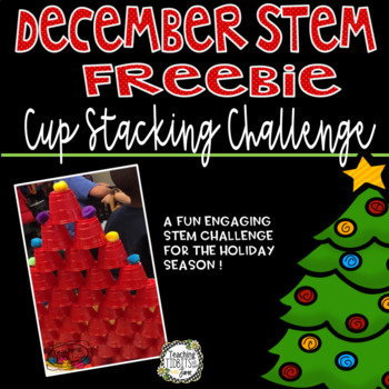 Preview of Christmas STEM Challenge Freebie - Winter STEM Freebie
