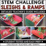Christmas STEM Challenge Sleighs and Ramps