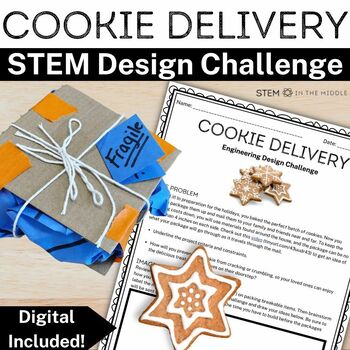 Preview of Christmas STEM Challenge and Winter Holidays Activity for Middle School