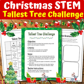 Christmas Tree Cup Stacking STEAM Challenge * ages 3+ ⋆ Raising Dragons