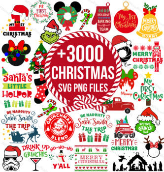 Download Christmas Svg Cut Files Grinch Svg Santa Svg Winter Svg Holiday Merry Funny Svg