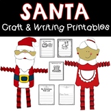 Christmas Santa Claus & Mrs. Claus Crafts & Writing Activities