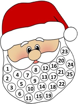 Preview of Christmas Santa Countdown
