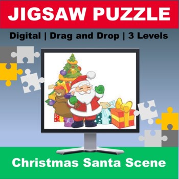 Preview of Christmas Santa Jigsaw Puzzle Digital