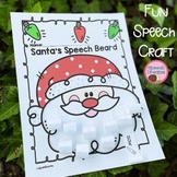Christmas Craft for Speech Therapy: Santa Sequencing Categ