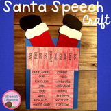 Christmas Santa Speech Therapy Craft for Articulation and 