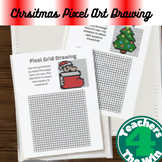 Christmas Scaling up/ Dilation Pixel Grid Activity